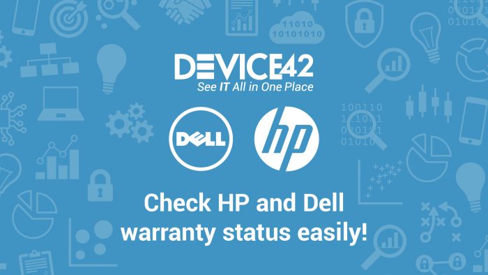 Automate your HP and dell warranty check and service contract status