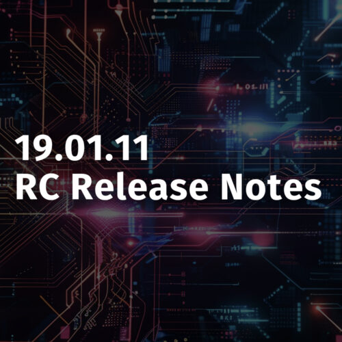 v19.01.11 RC New Discovery Support