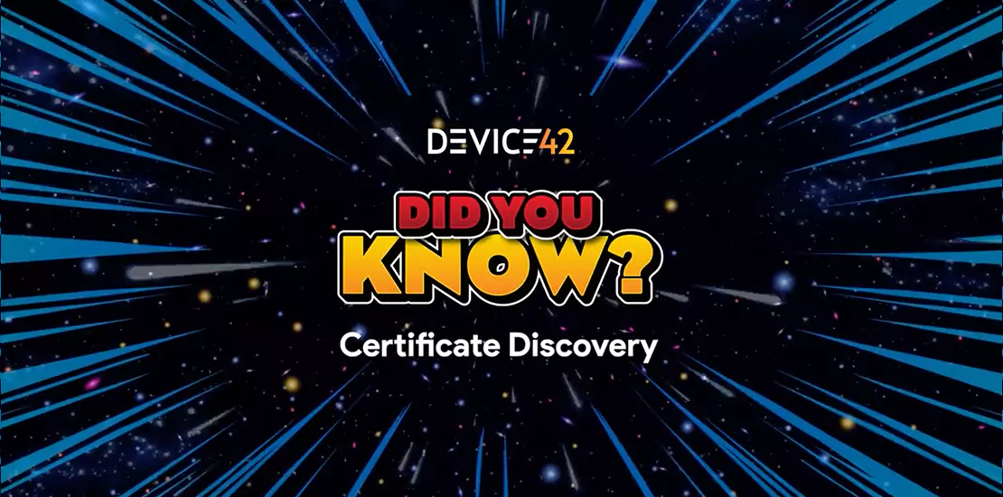 Certificate Discovery