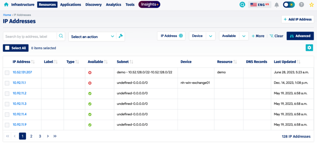 Device42’s IPAM solution